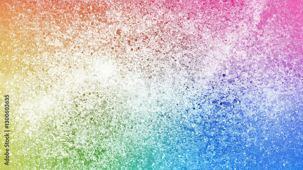 Fototapeta premium Colorful Paint Splatter Gradient Background