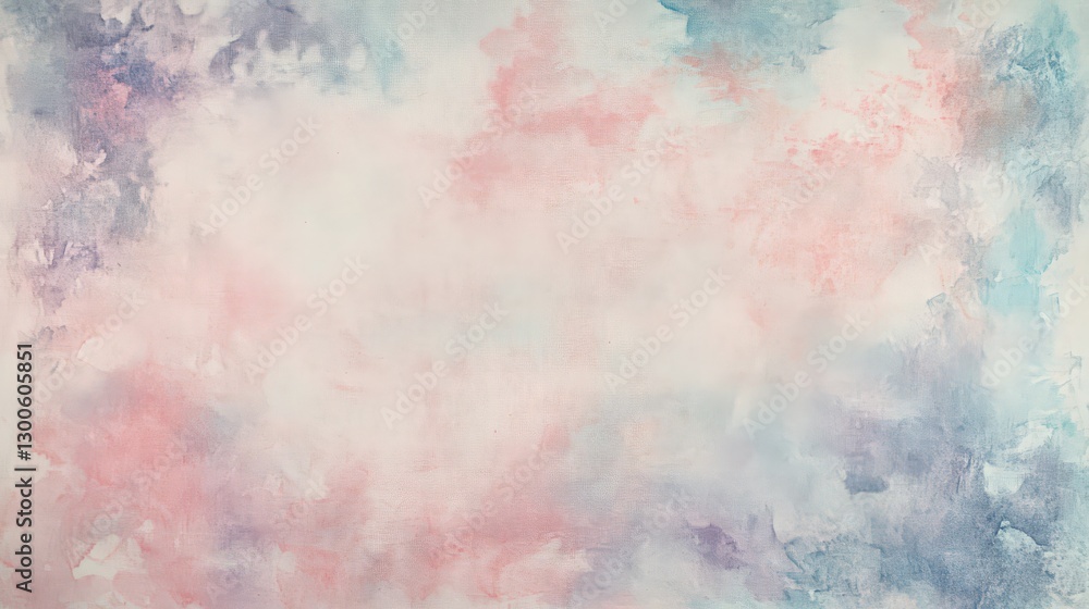 Delicate pastel watercolor painting background with textures and soft hues Delicate pastel watercolor painting background with textures and soft hues