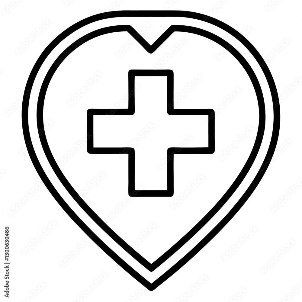 health control icon- vector white background. health control icon- vector white background.