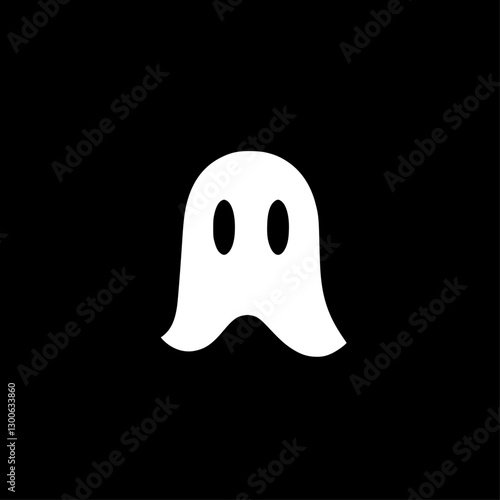 Ghost - High Quality Vector Logo - Vector illustration ideal for T-shirt graphic