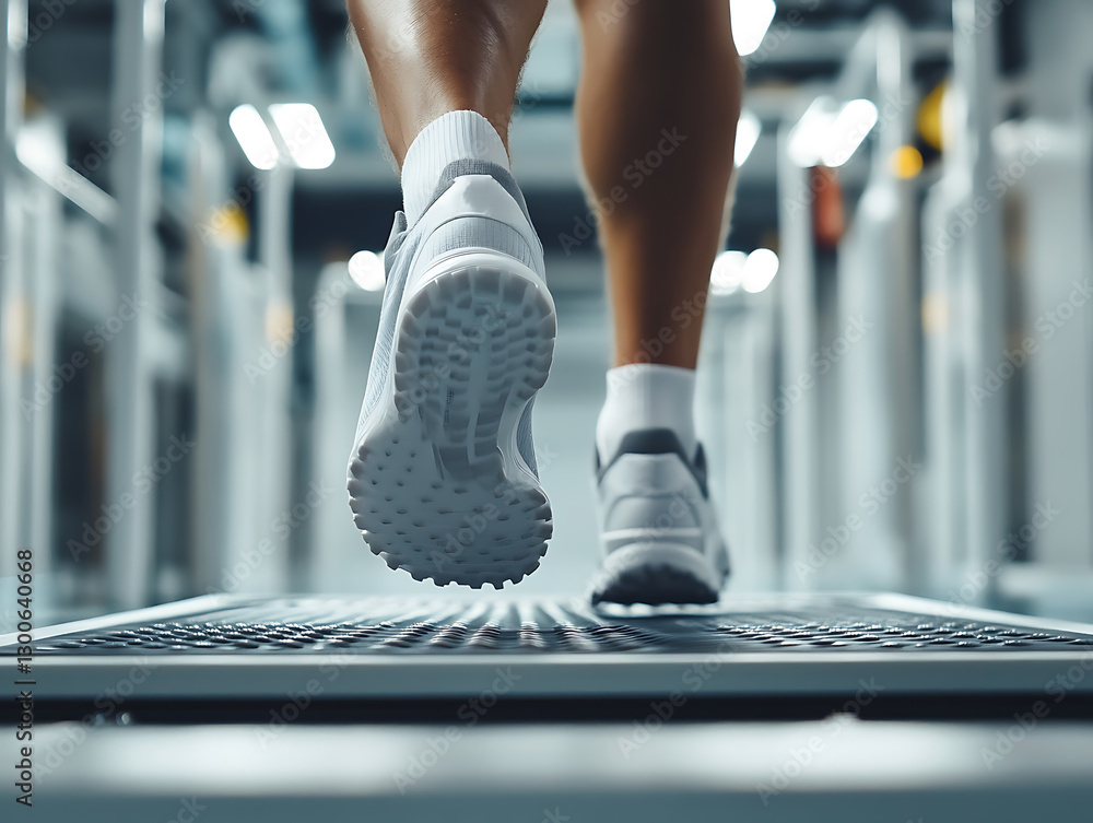 Fototapeta premium Sports Science Laboratory tests athletes' physical fitness