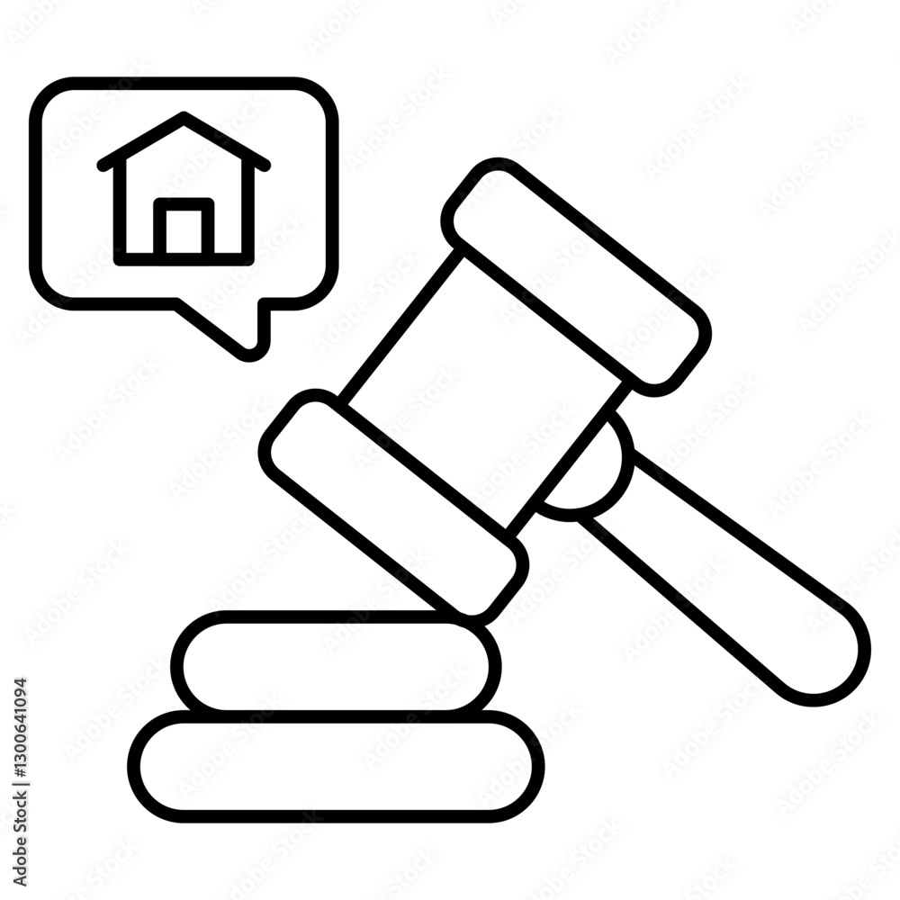 Trendy design icon of auction