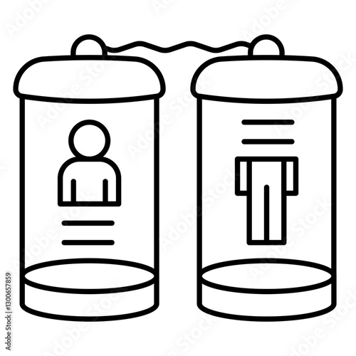 Premium download icon of teleportation