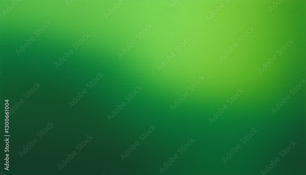 Fototapeta premium Green blurred grainy gradient background, noise texture effect, wide poster banner header design