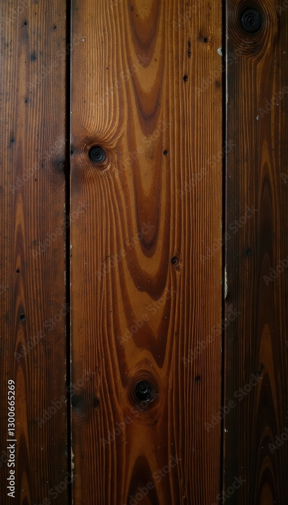 Deep brown wood grain, rich texture, knots visible, wood panel, dark wood background, aged Deep brown wood grain, rich texture, knots visible, wood panel, dark wood background, aged