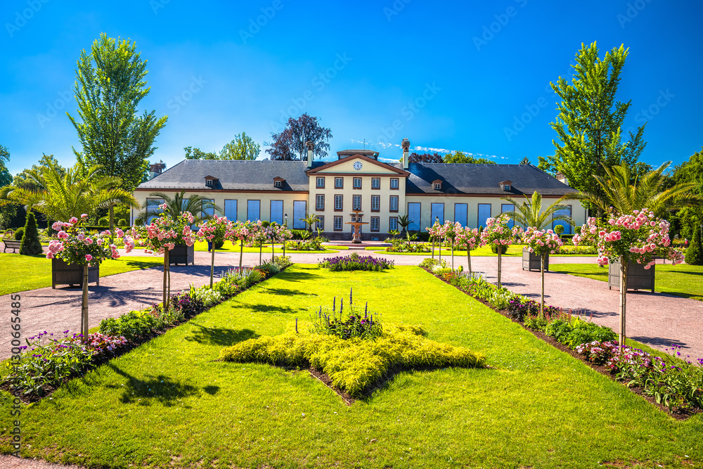 Park de la Orangerie in Strasbourg scenic view