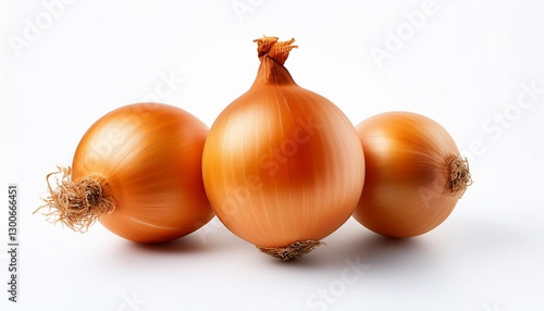 Wallpaper Mural ripe onion on a white background Torontodigital.ca