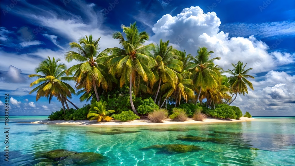 Obraz premium Tropical Island Paradise