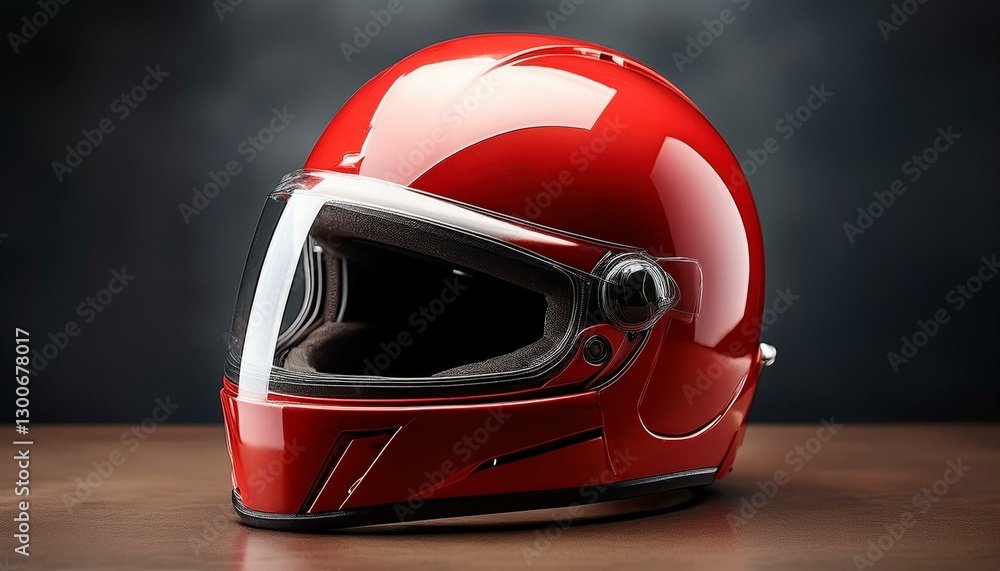 Fototapeta premium red helmet