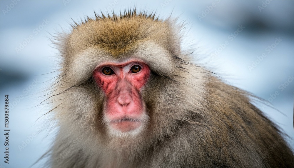 portrait of a japanese macaque also known as snow monkey nagano prefecture japan portrait of a japanese macaque also known as snow monkey nagano prefecture japan