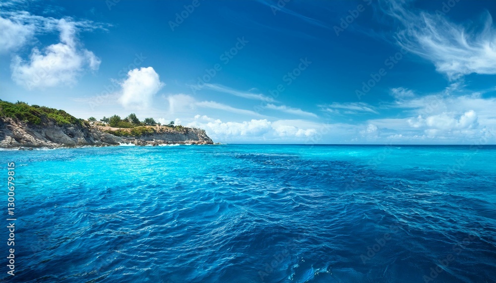 Fototapeta premium blue turquoise sea water background