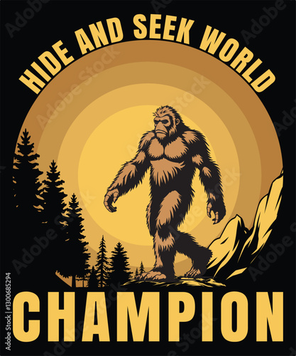 hide and seek world champion graphic design