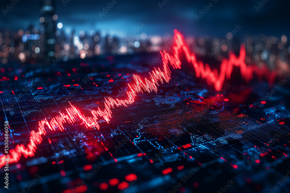 stock market graph stock market graph