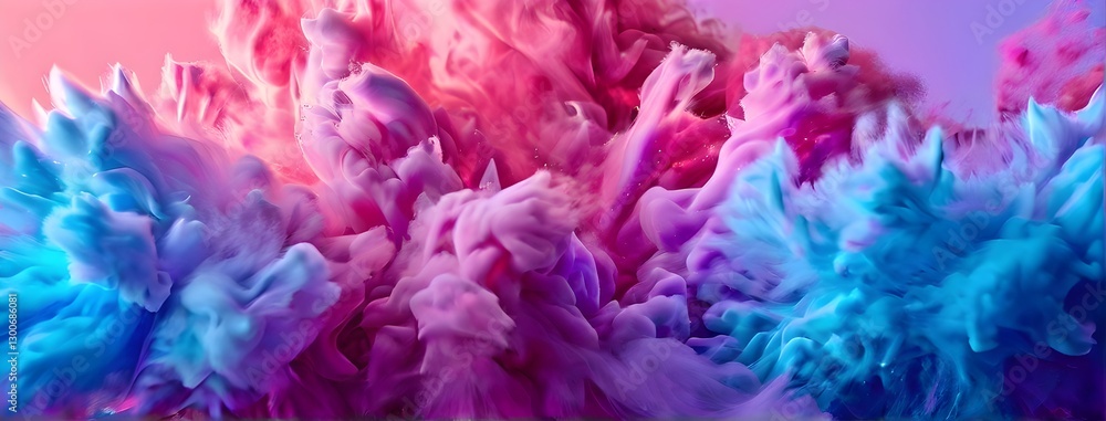 explosive color bursts radiating from a central point, featuring a fusion of vibrant blues, purples, and pinks explosive color bursts radiating from a central point, featuring a fusion of vibrant blues, purples, and pinks