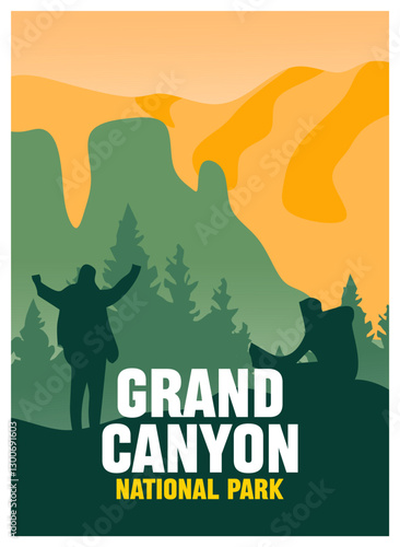 grand canyon national park with beautiful views
