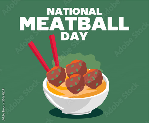 national meatball day with delicious meatball