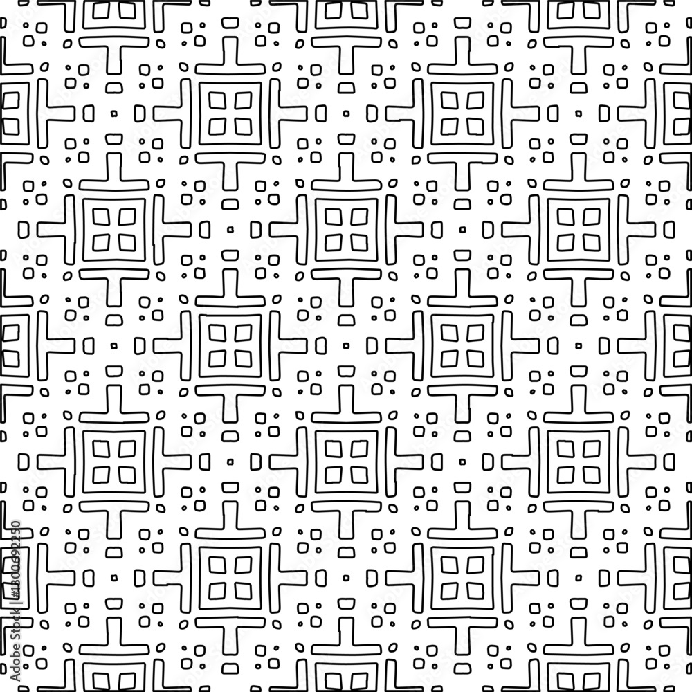 Repeat patterns.Abstract shapes from lines. Vector graphics for design, prints, decoration, cover, textile, digital wallpaper, web background, wrapping paper, clothing, fabric, packaging, cards. Repeat patterns.Abstract shapes from lines. Vector graphics for design, prints, decoration, cover, textile, digital wallpaper, web background, wrapping paper, clothing, fabric, packaging, cards.
