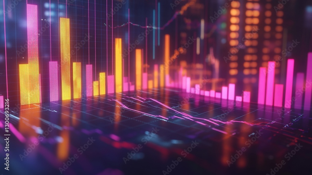 Creating a 3D Render of an Illuminated Digital City with Vibrant Colors and Neon Lights Creating a 3D Render of an Illuminated Digital City with Vibrant Colors and Neon Lights