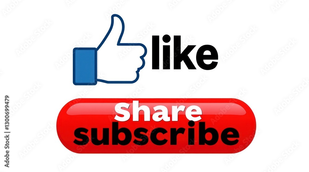 Like Share and Subscribe Graphic for Social Media Engagement Like Share and Subscribe Graphic for Social Media Engagement
