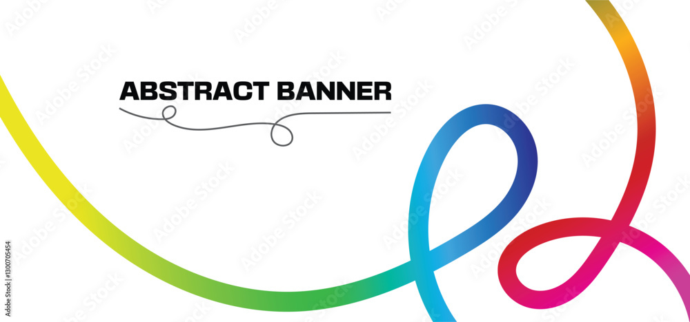 Colorful Abstract Banner: Dynamic and vibrant abstract banner design, featuring fluid, intertwined ribbons of rainbow colors, creating a modern and eye-catching graphic. Colorful Abstract Banner: Dynamic and vibrant abstract banner design, featuring fluid, intertwined ribbons of rainbow colors, creating a modern and eye-catching graphic.