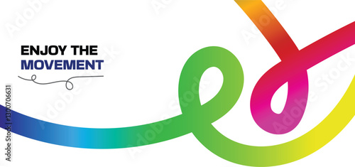 colorful abstract banner background with gradient elements