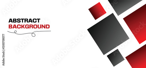 Abstract Geometric background Design: Clean, contemporary abstract background with dynamic geometric shapes in shades of red and gray, perfect for modern design concepts.