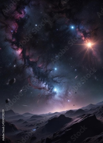 Dark Space Galaxy Background Stars Night Sky Cosmic Universe ,  night sky,  cosmic,  space