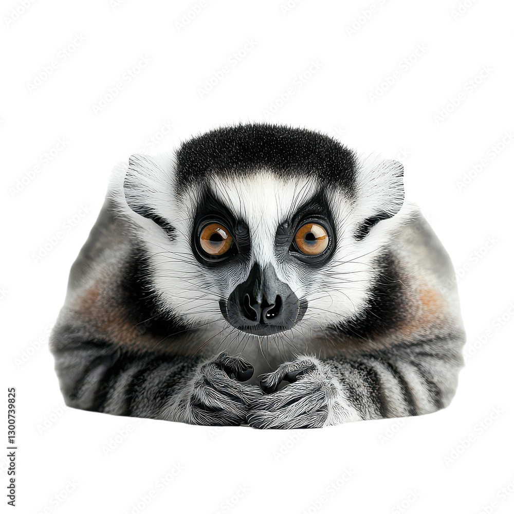 Lemur Isolated on Transparent Background, PNG Lemur Isolated on Transparent Background, PNG