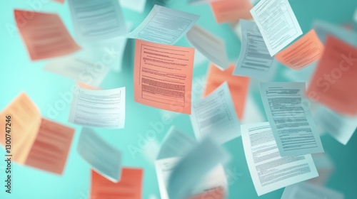 Abstract Chaos: A Whirlwind of Documents in Motion