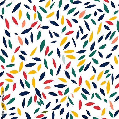 abstract seamless pattern with colorful triangles