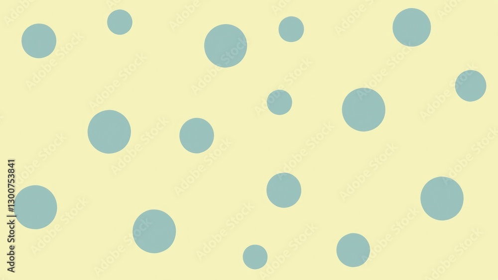 blue polka dots scattered on a light yellow background, creating a playful and cheerful pattern blue polka dots scattered on a light yellow background, creating a playful and cheerful pattern