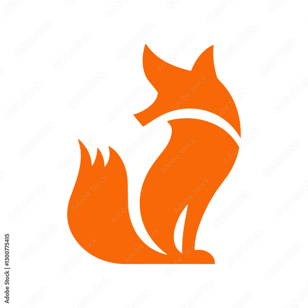 Obraz premium Fox logo vector