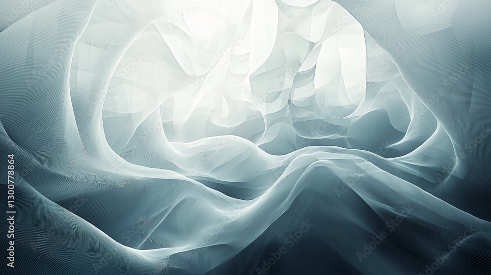 Obraz premium Ethereal Abstract Background with Soft Textures and Light Elements