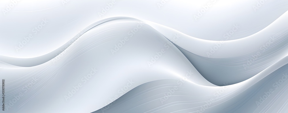 Abstract background with white waves. stylized white background with wavy and curved lines Abstract background with white waves. stylized white background with wavy and curved lines