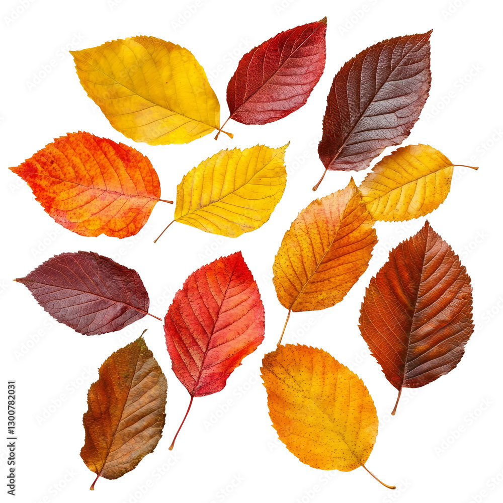 autumn leaves isolated autumn leaves isolated