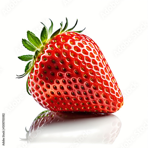 strawberry isolated on white background