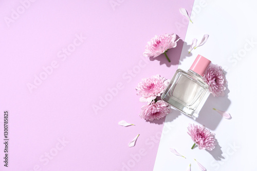 Elegant perfume bottle with...