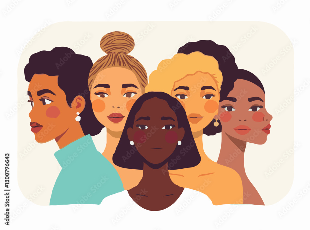 Beauty in Diversity: Illustrations of Diverse Skin Tones Beauty in Diversity: Illustrations of Diverse Skin Tones