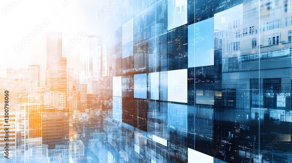 Abstract Technology-Inspired Global Business Connectivity and Digital Finance Concept Abstract Technology-Inspired Global Business Connectivity and Digital Finance Concept