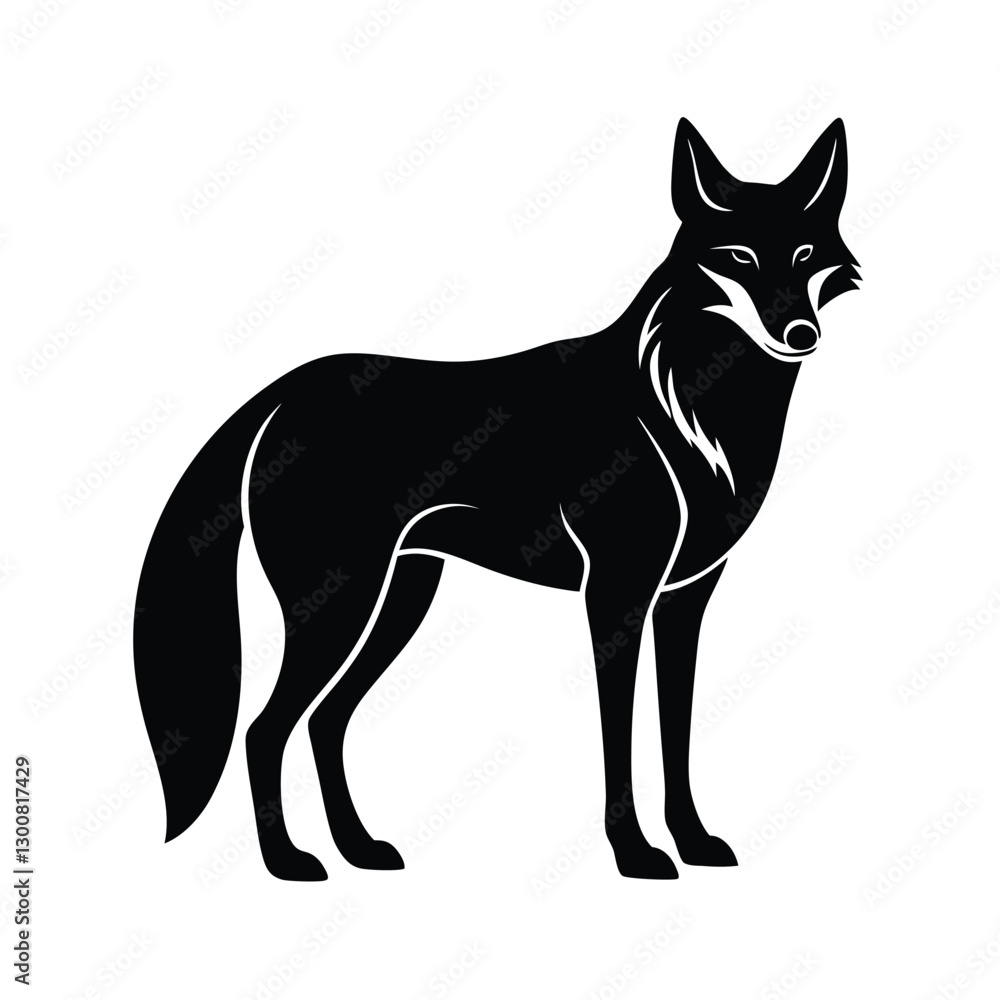 Obraz premium vector image of a fox