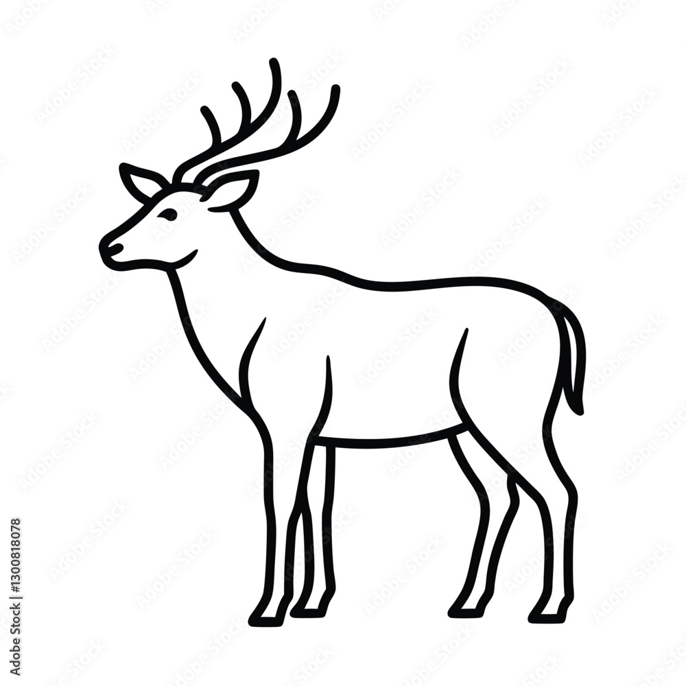deer silhouette vector deer silhouette vector