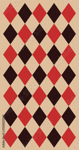 red white diamonds mesh abstract background