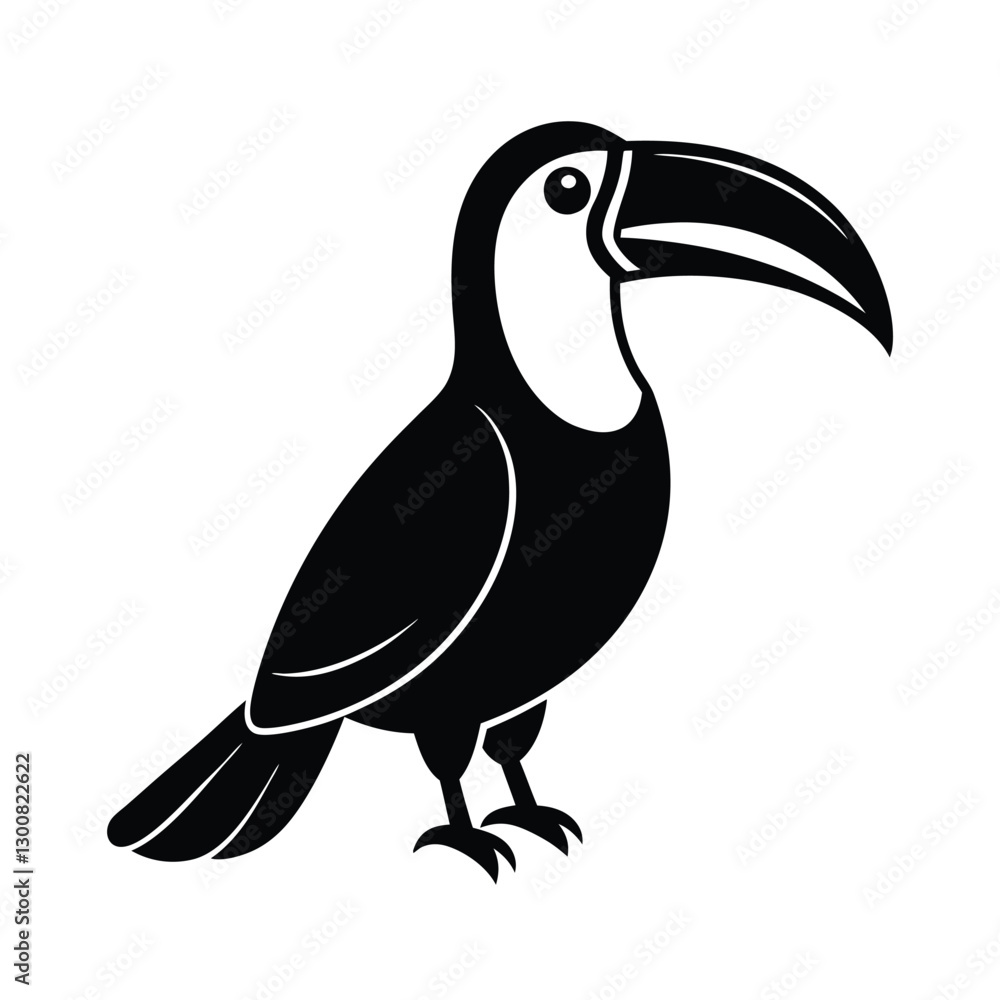 Obraz premium toucan isolated on white