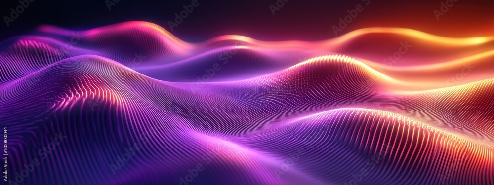 Captivating Radiant Waves: A Stunning Abstract Visualization of Flowing Light and Color Captivating Radiant Waves: A Stunning Abstract Visualization of Flowing Light and Color