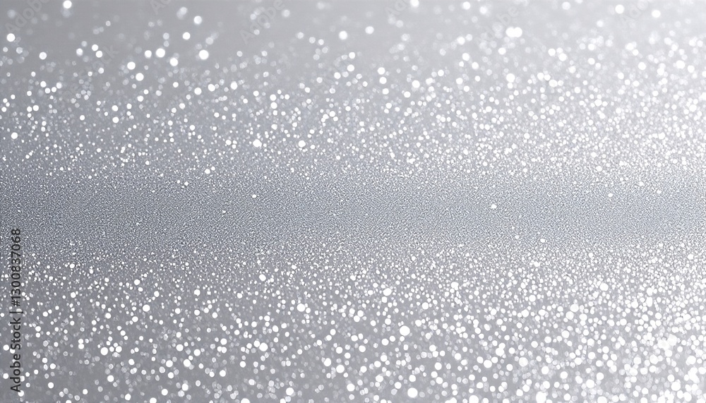 A sparkly silver background. A sparkly silver background.