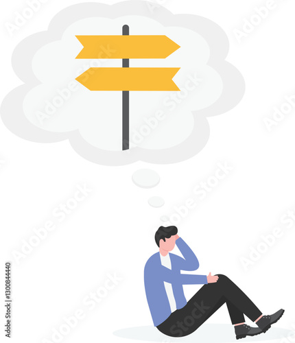 Business entrepreneurs come to a choice when deciding which direction to take the company.

