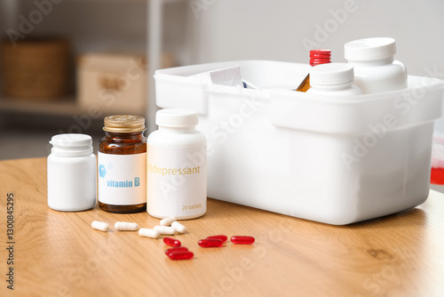 First aid kit with vitamin ...