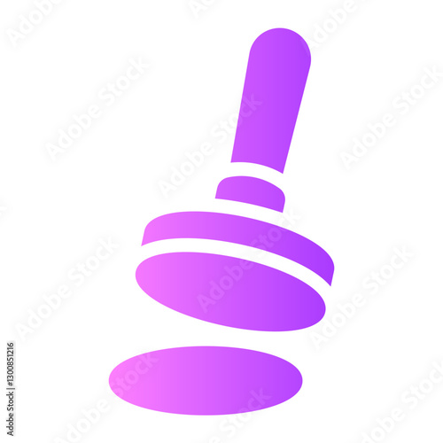 stamp gradient icon