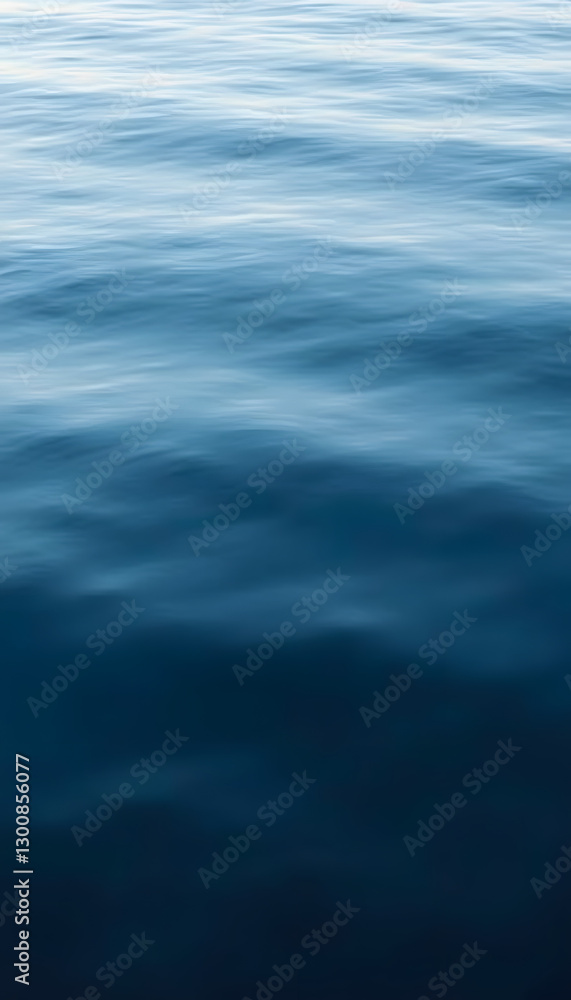 Naklejka premium Vertical photography of a calm water surface, watercolor. with white shades