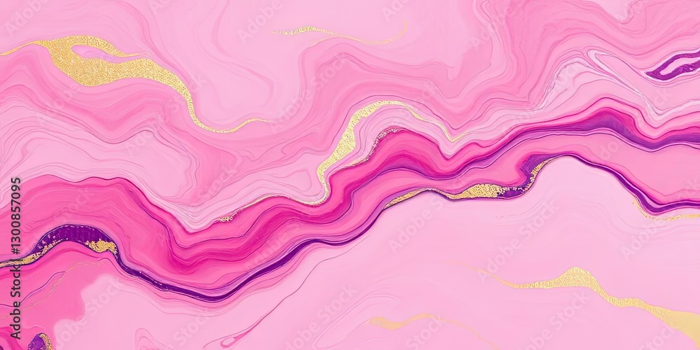 Pink Purple Gold Abstract Marble Texture Background Pink Purple Gold Abstract Marble Texture Background